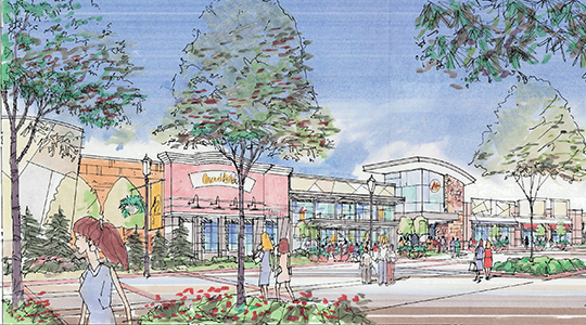 Fremaux Town Center Phase II Rendering