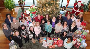 Stirling Properties Corporate Office Donations to Volunteers of America Christmas Wish Project