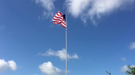 Hammond Square Flag Pole