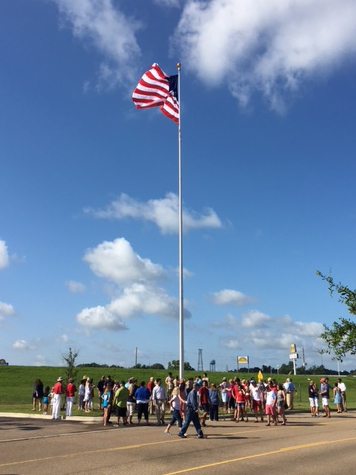 Hammond Square Flag Pole