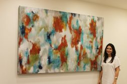 New Orleans abstract artist, Jennifer Ansardi