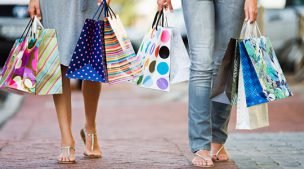 Shopping at brick-and-mortar stores