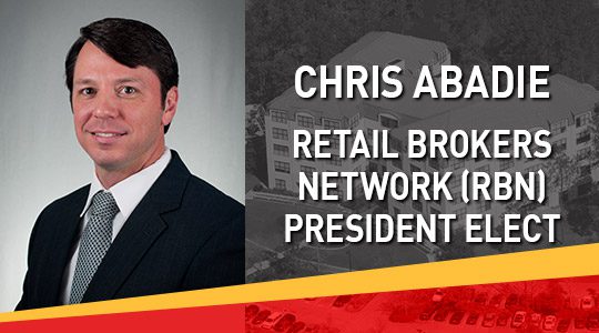 Chris Abadie Retail Brokers Network New President Elect