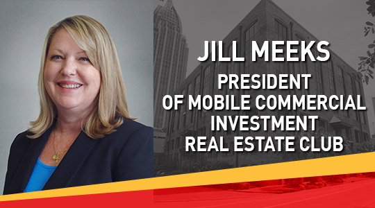 Jill Meeks, President of Mobile Commercial Investment Real Estate Club