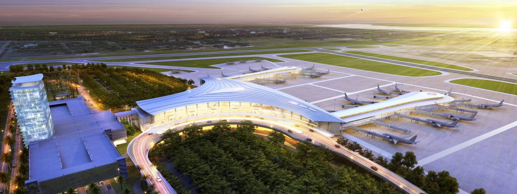 Louis Armstrong New Orleans International Airport Rendering
