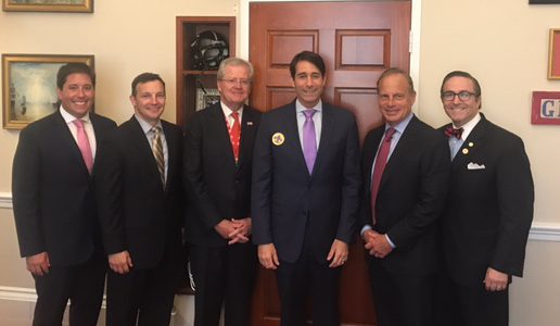 LA delegation with Congressman Graves
