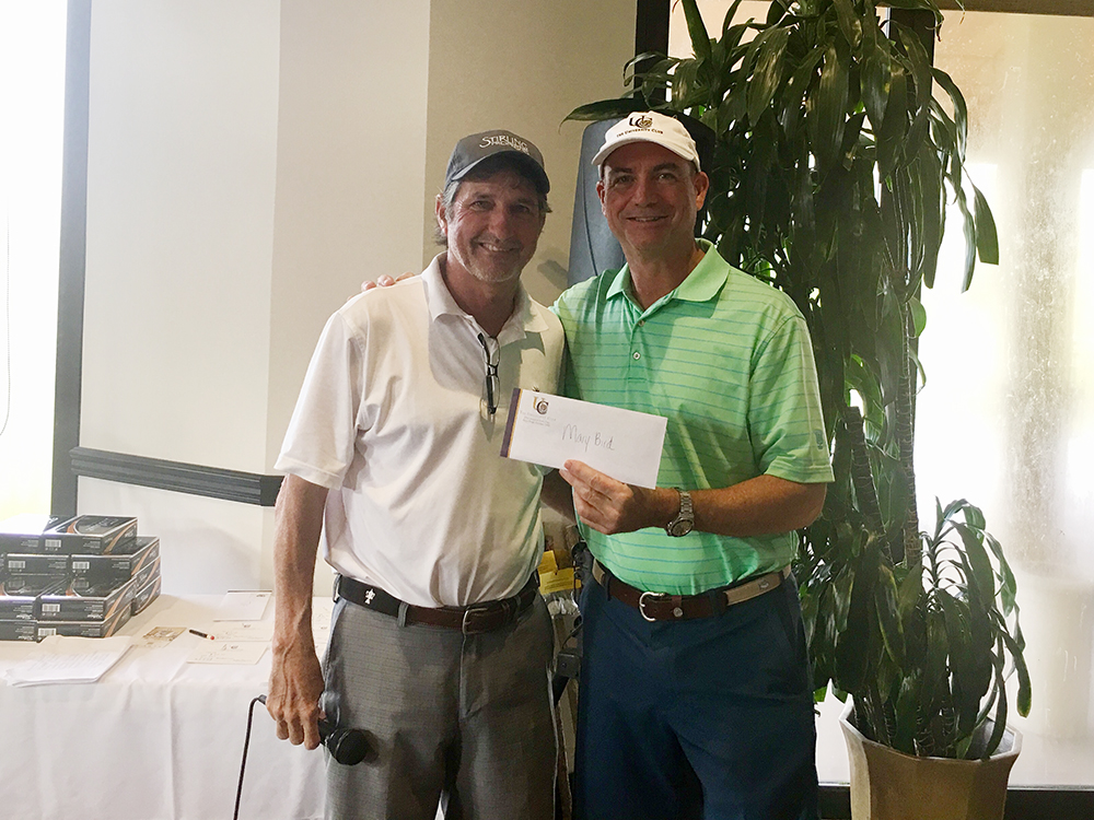 Grady Brame and Todd Stevens at 17th Annual Stirling Invitational Golf Tournament