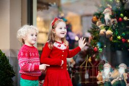 Children at Christmas at the Square