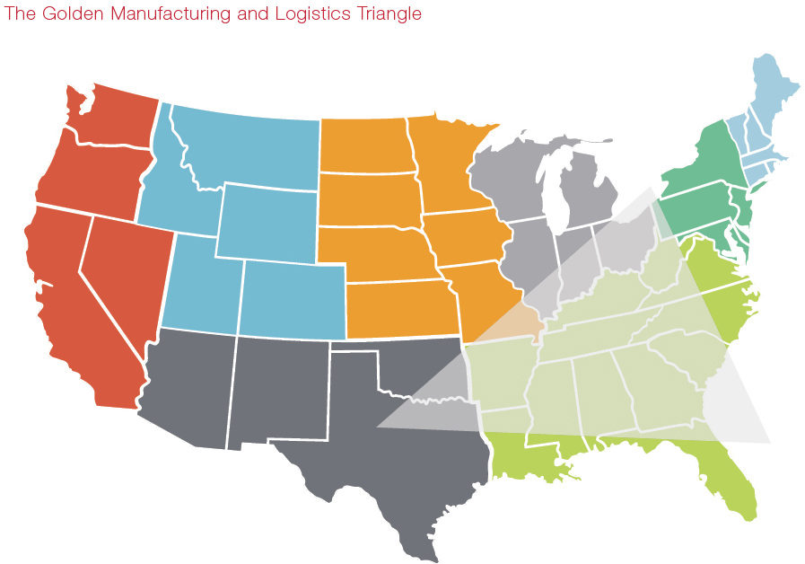 The Golden Manufacturing and Logistics Triangle