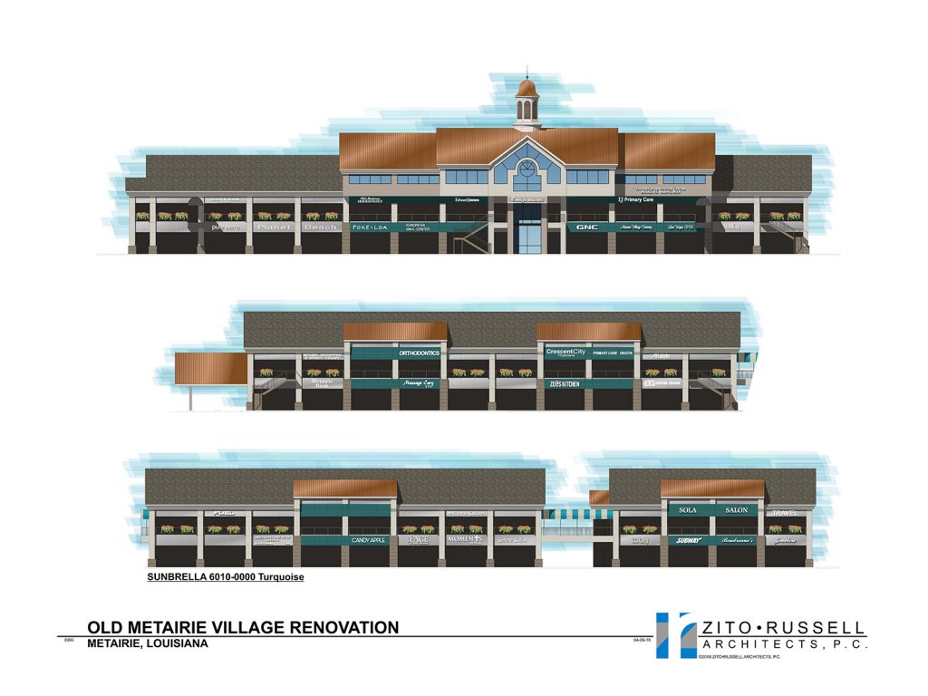 Old Metairie Village rendering