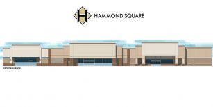 Hammond Square rendering of redeveloped Sears