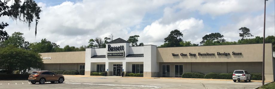 Former Bassett Home Furnishings Building in Gulfport, MS