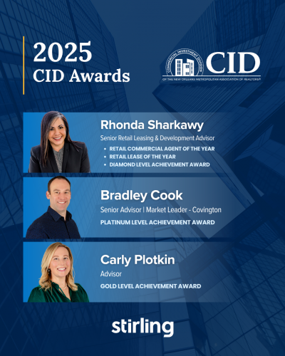Stirling Advisors Win 2025 CID Award