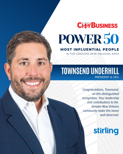 Townsend Underhill Power 50 CityBusiness New Orleans